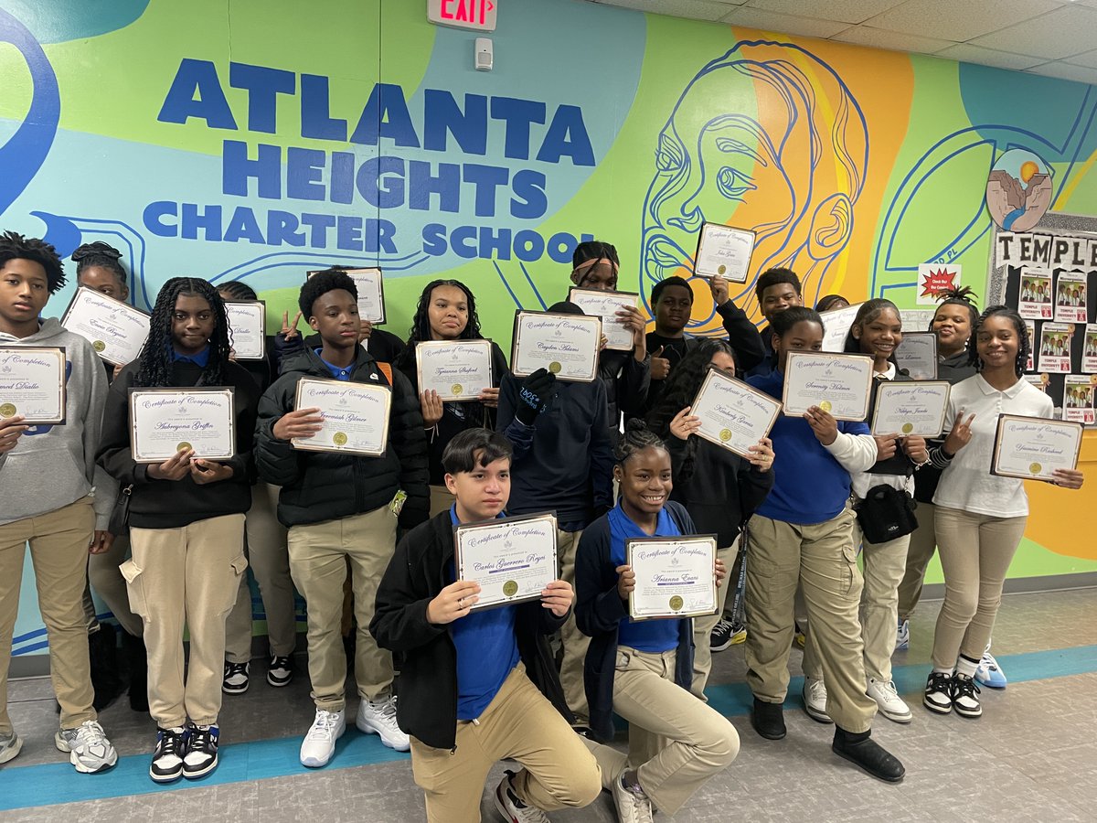 Atlanta Heights Charter School tweet media