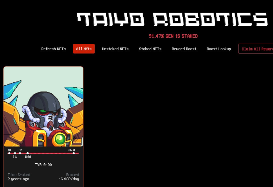 hey anon, do you know what diamond hands means? 

<a href="/TaiyoRobotics/">Taiyo Robotics《TYR》</a> <a href="/SolportTom/">Tom</a> $GP