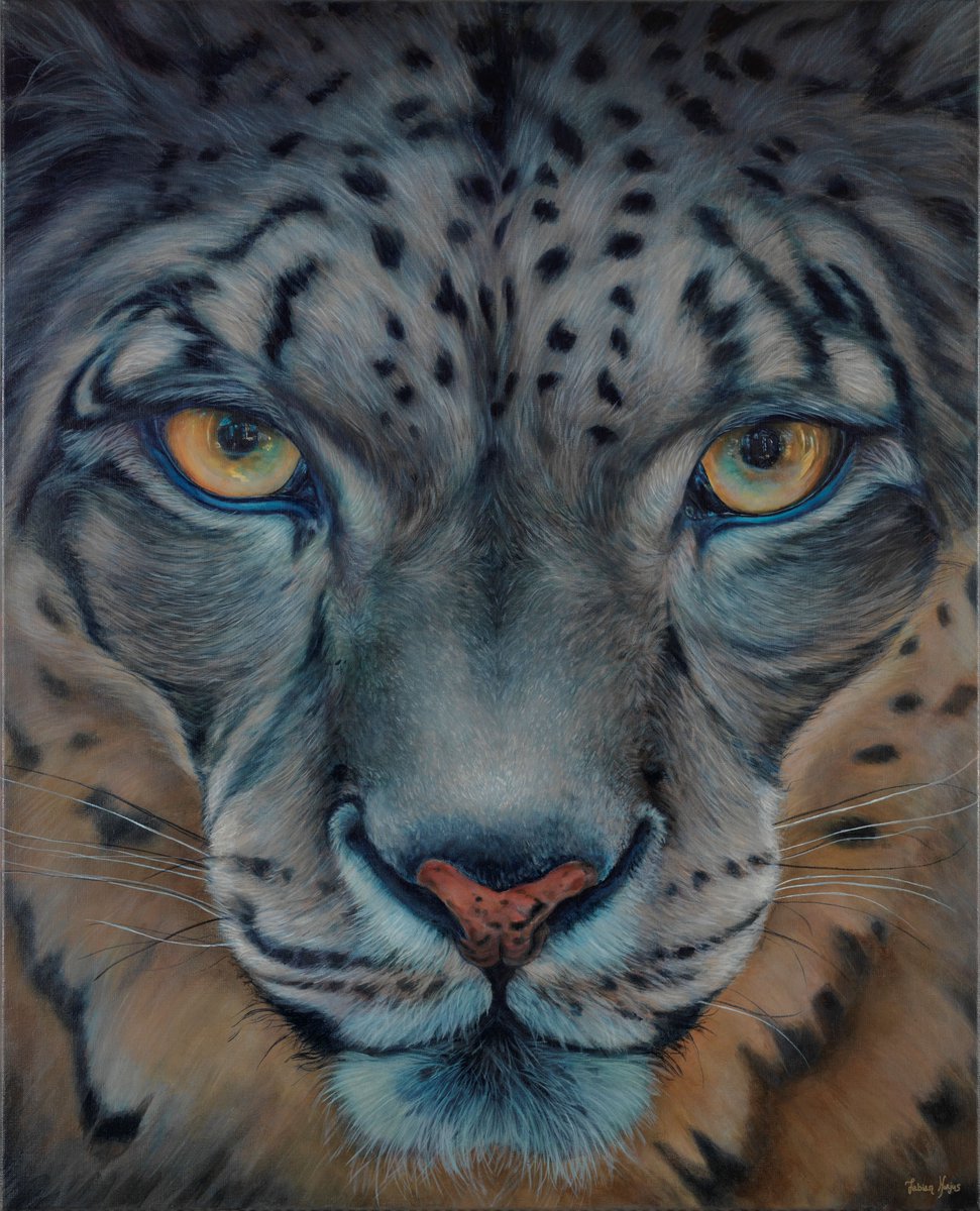 FabianHorjus's tweet photo. Taïga– new painting! Just like the snow leopard finds sanctuary in the mountains, we too must seek moments of stillness—to recharge, regain clarity, and return stronger to the world.
#ArtCollectors #WildlifeArt #LuxuryInteriors #ResilientSoul #hyperrealism #wildcats #snowleopard https://t.co/UQY2FA8I46