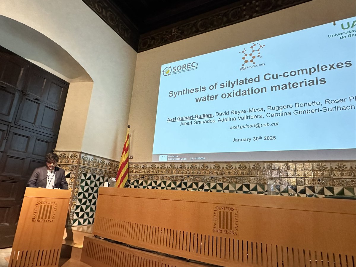 1a Reunió de Química Orgànica SCQ tweet media