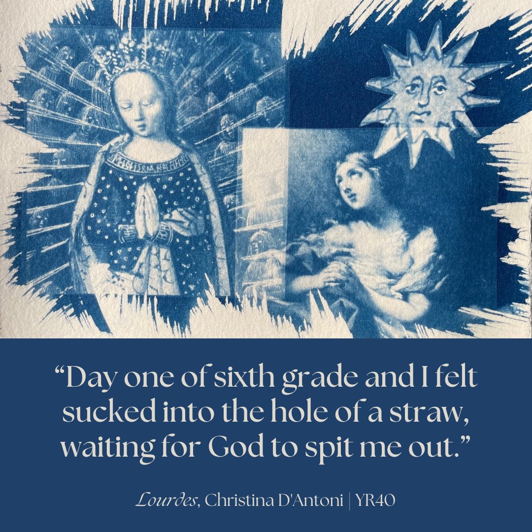 🌀🌀🌀 Check out LOURDES by CHRISTINA D'ANTONI in YR: 40, out now at the link in our bio 🌀🌀🌀
—
YR is now accepting submissions for YR 41, the Barry Hannah Prize in Fiction, and the Yellowwood Poetry Prize! Send in your work via our Submittable page
