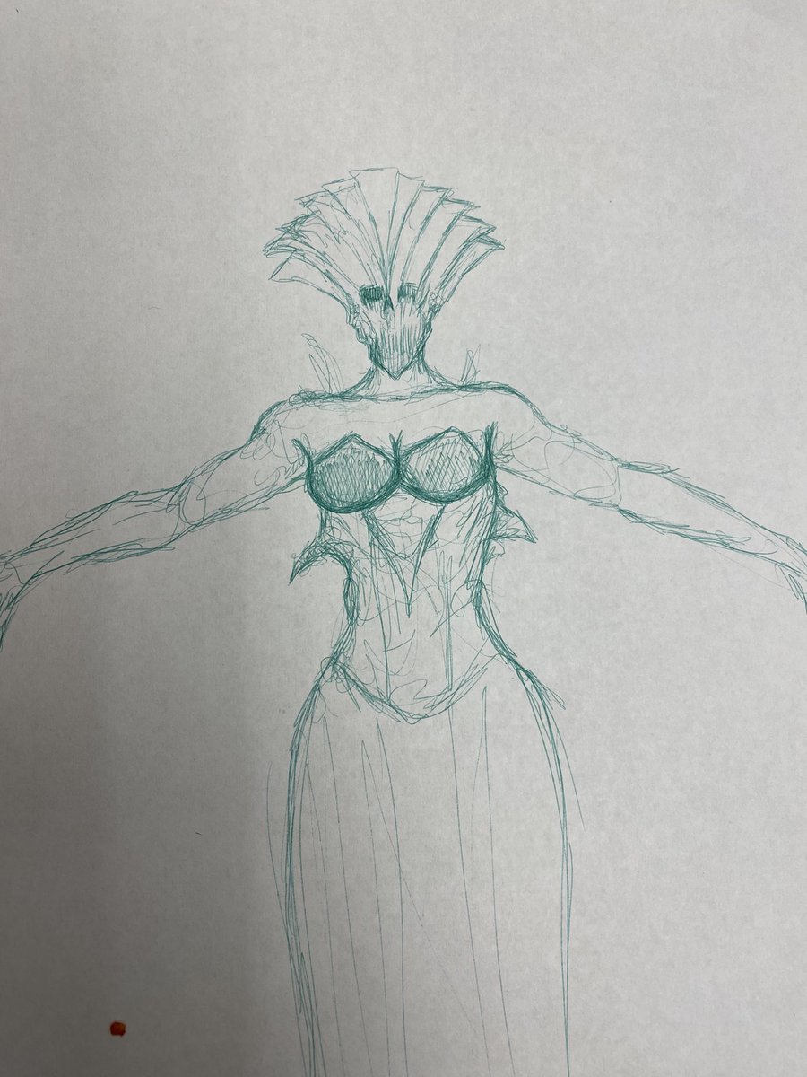 Someone somewhere on the internet would see whatever the fuck ive drawn here and be like “hear me out”