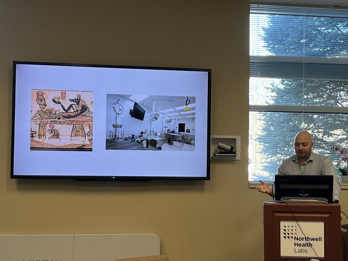 ZuckerPathRes's tweet image. Dmitriy’s last seminar of residency 🥹 A historical perspective of Pathology