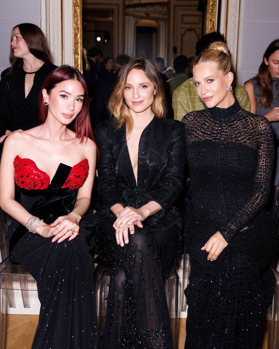 TisdaleJunior's tweet photo. More two pictures of Dianna Agron at the Giorgio Armani Privé Haute Couture Spring-Summer 2025 show and at the after show dinner as part of Paris Fashion Week in Paris, France (January 28, 2025) https://t.co/QUc9vatoIb