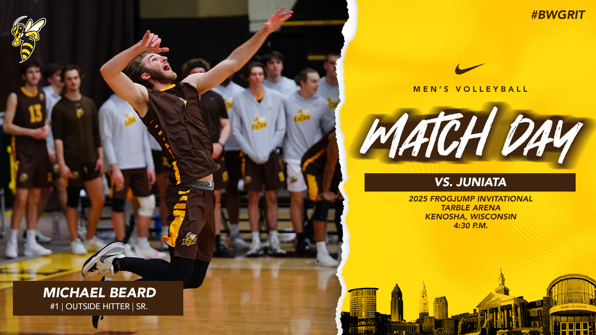 Baldwin Wallace Athletics (@bwathletics) on Twitter photo ๐ธ <a href="/BWMensVB/">Baldwin Wallace Men's Volleyball</a> tips off this year's FrogJump Invitational this afternoon against <a href="/JuniataEagles/">Juniata Athletics</a>! ๐
๐: Tarble Arena | Kenosha, Wisc.
โฐ: 4:30 p.m.
๐๏ธ: bwyellowjackets.cc/3CaZCLq
๐: bwyellowjackets.cc/4juJapQ
๐บ: bwyellowjackets.cc/42tmZdH ๐ธ <a href="/BWMensVB/">Baldwin Wallace Men's Volleyball</a> tips off this year's FrogJump Invitational this afternoon against <a href="/JuniataEagles/">Juniata Athletics</a>! ๐
๐: Tarble Arena | Kenosha, Wisc.
โฐ: 4:30 p.m.
๐๏ธ: bwyellowjackets.cc/3CaZCLq
๐: bwyellowjackets.cc/4juJapQ
๐บ: bwyellowjackets.cc/42tmZdH