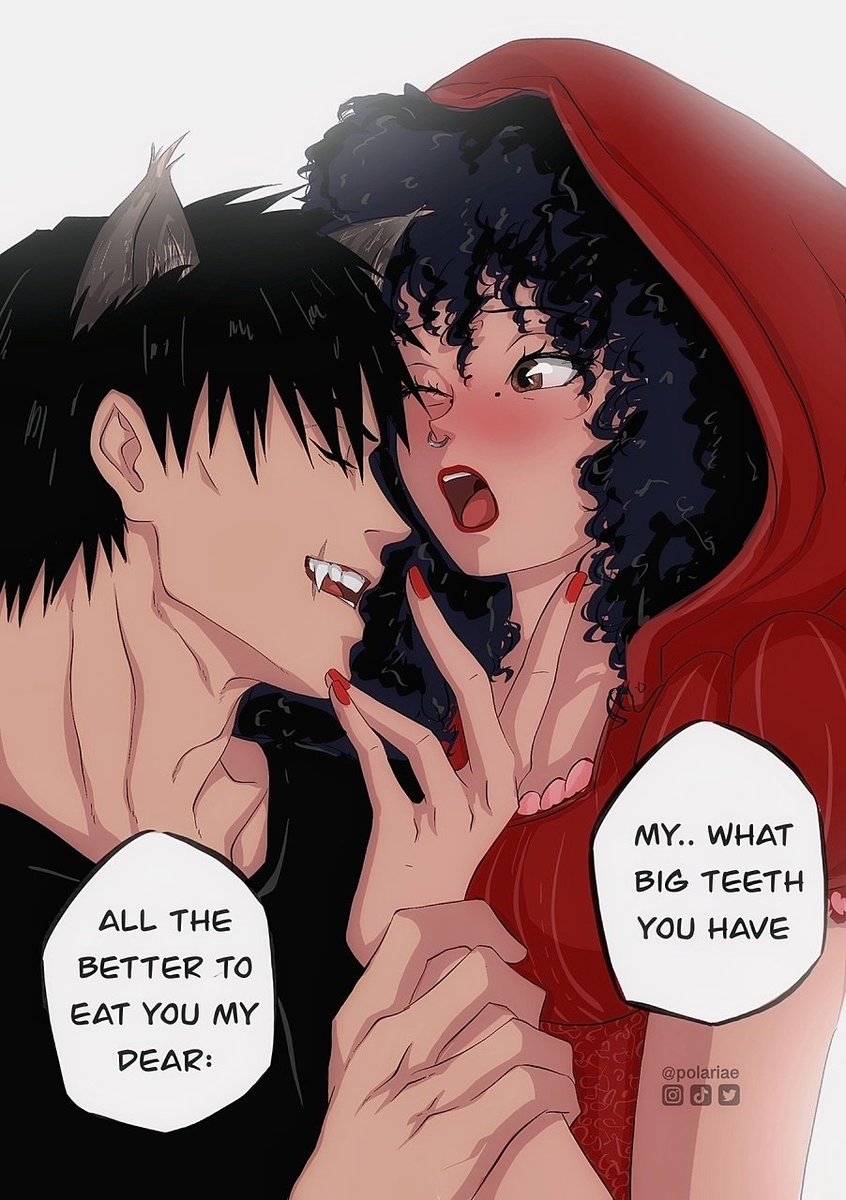 The Wolf and Little Red Riding Hood 🐺🥀 - all commissions on Tier 2 ♡
#TojiFushiguro