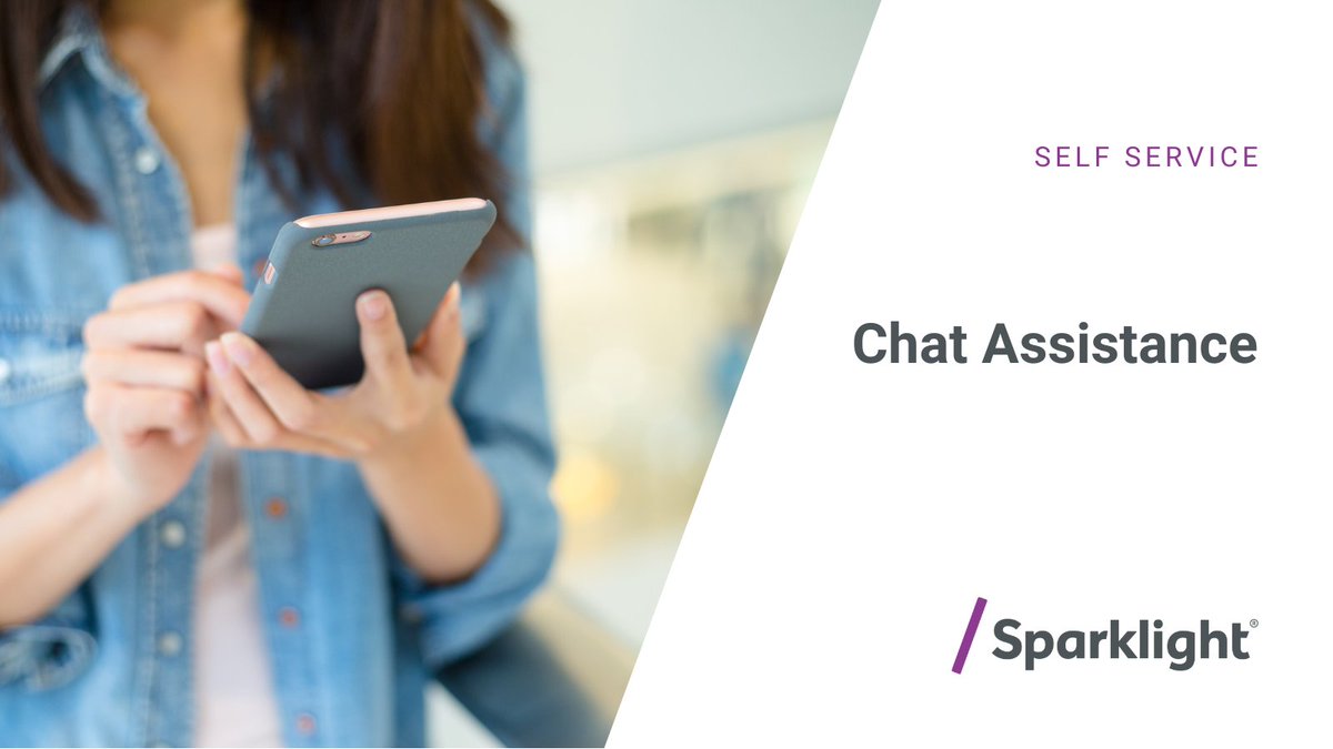 sparklightcares's tweet image. Need billing support, want to upgrade your service, or have a question? Sparklight&apos;s #ChatAssistance is here to help! Visit sparklight.com/chat for quick and friendly support. #BillingHelp #ServiceUpgrade