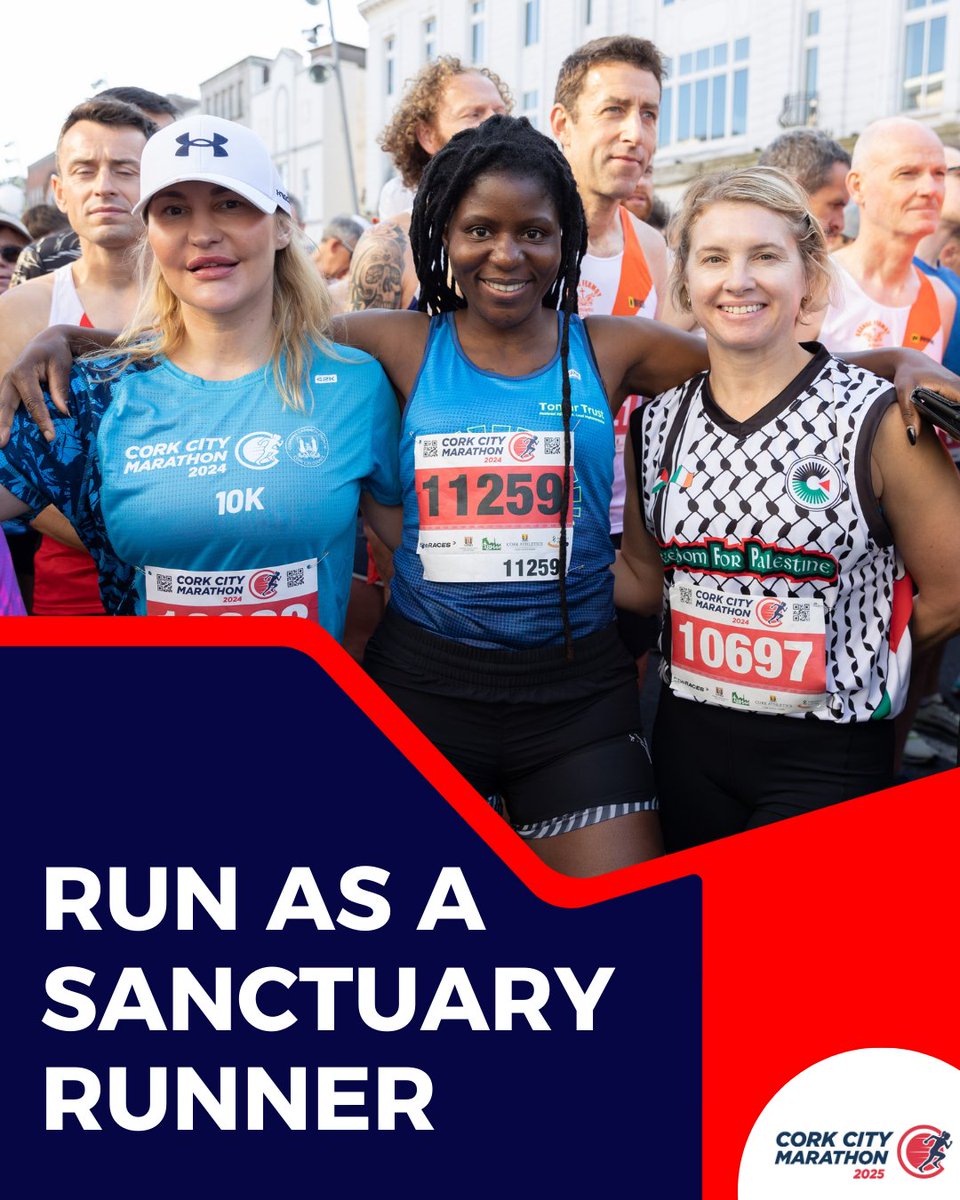 Every year we invite people to run in solidarity, friendship and respect with those who have made Ireland their home.  If you would like to be part of this initiative, you can show your support by ticking yes on the Sanctuary Runners box on your application.