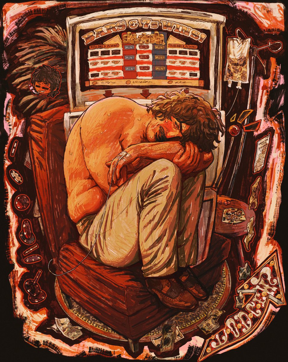 90% of gamblers quit right before they hit it big! or something