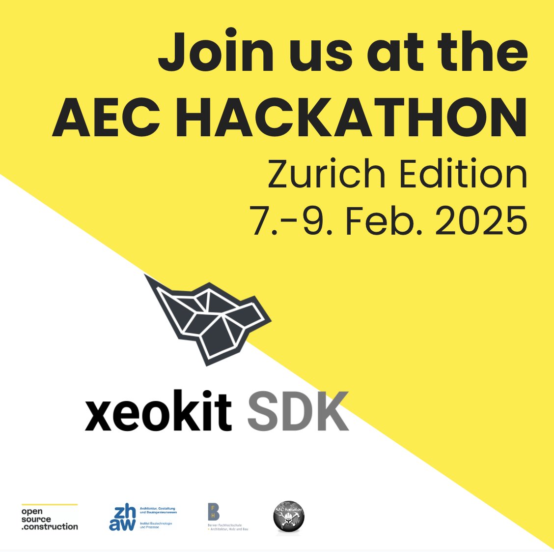 xeokit SDK partner at the AEC Hackathon Zurich Edition!
#opensource #openBIM #AECHackathon #Creoox