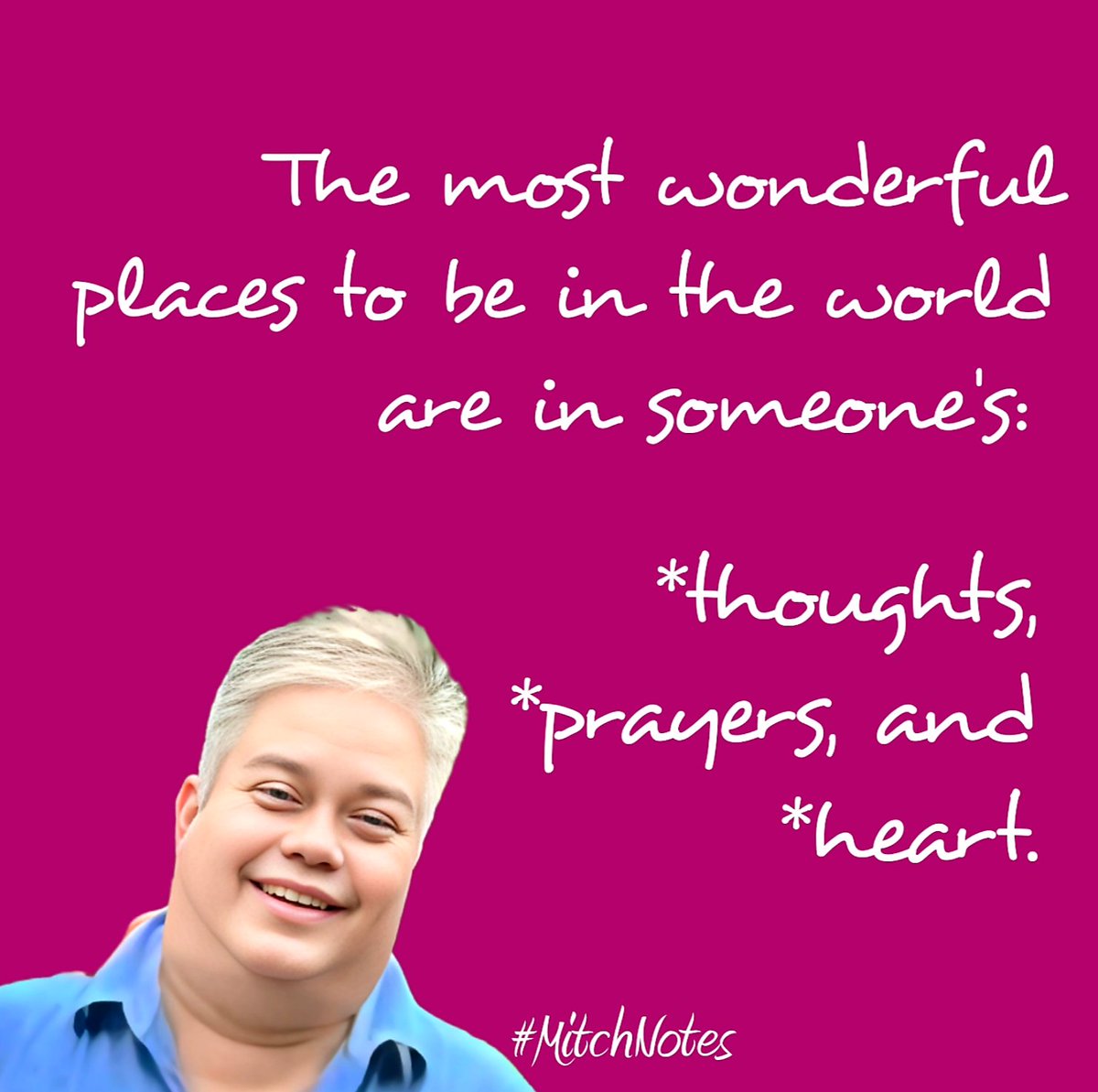 iamMitchDuran's tweet image. #MitchNotes
#FridayMusing
#PositiveThoughts