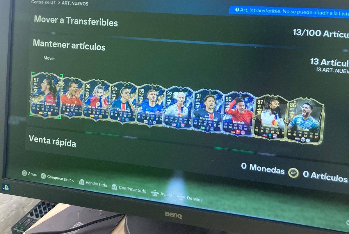 Al fin macho, ya era hora de que me saliera algo bueno en todo el santo Fifa…