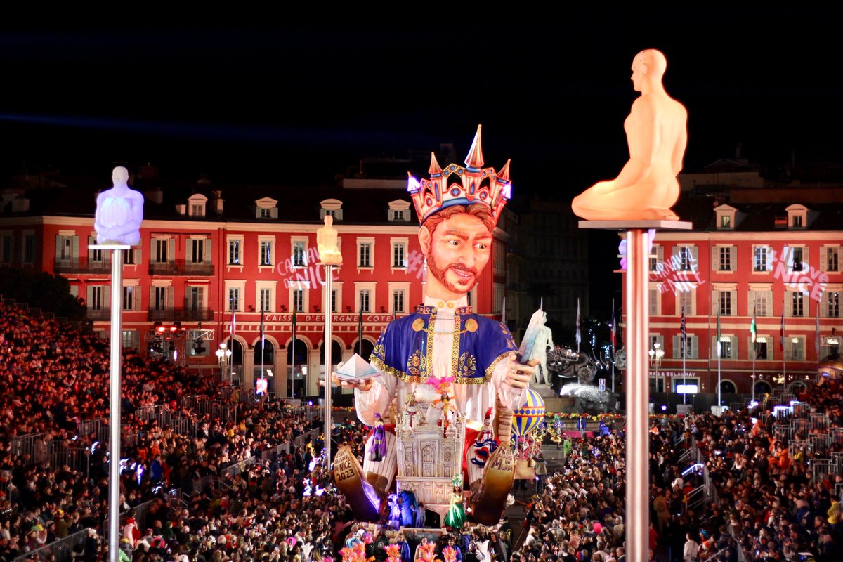 #CarnavaldeNice2025 - Plus que quelques jours avant de découvrir le Roi des Océans et sa cour qui déambuleront du 15 février au 2 mars 2025 ! En attendant, retrouvez le programme complet🎉
➡️ shorturl.at/aF7G4

#NiceCarnaval #ILoveNice #ExploreNiceCôtedAzur #CôtedAzurFrance