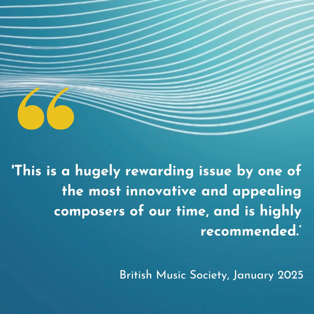 High praise for <a href="/SteveGoss1/">Steve Goss</a>’s ‘Landscape and Memory’ from the British Music Society ✨