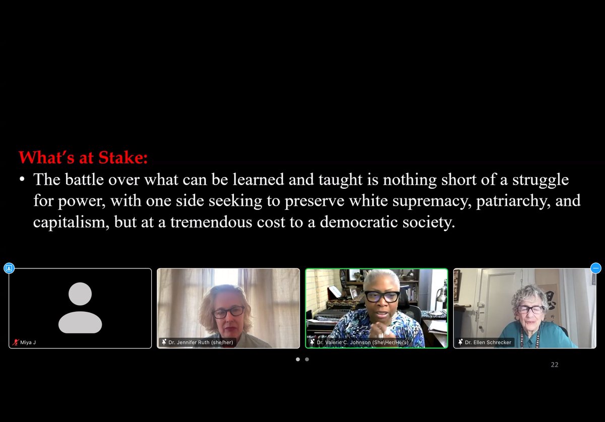 We had over 90 participants join us for our author discussion yesterday! 

We want to thank everyone who attended and participated in this event! Special thank you to Dr. Valerie Johnson, Dr. Jennifer Ruth and Dr. Ellen Schreckner for this timely conversation.