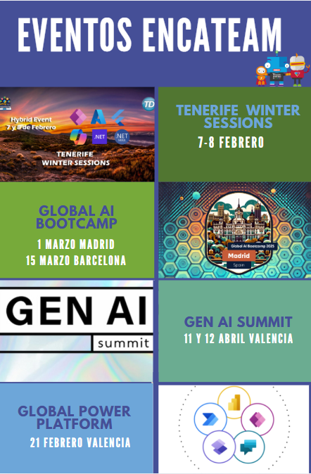 En los próximos meses vamos a estar por todas partes apoyando eventos que molan mucho 🤗🙌🏻 #RSC #ComunidadTechie #Tenerife #Madrid #Barcelona #Valencia <a href="/GaibSpain/">Global AI Bootcamp Spain</a> <a href="/GPPBootcamp/">Global Power Platform Bootcamp #GPPB2025</a> <a href="/pwpvalencia/">PowerPlatform Valencia</a> <a href="/guarandingatech/">Guarandinga Tech</a>