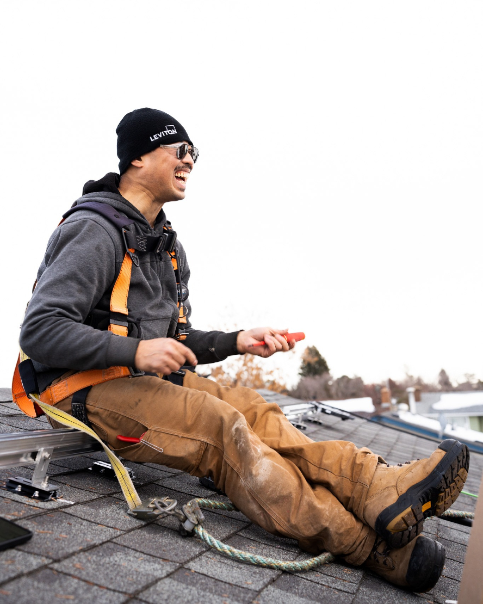 That smile says it all! ☀️ We’re grateful for a team that brings energy and enthusiasm to every project. Together, we’re making a real impact on our communities and the environment!
 
Thinking about solar for your home? Visit Kuby.ca to learn more!