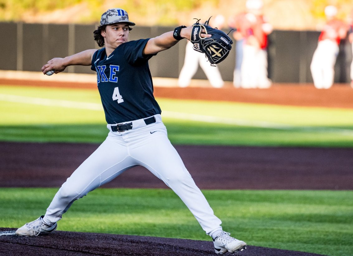 Just Means Less ACC (@fqacc) on Twitter photo .<a href="/DukeBASE/">Duke Baseball</a> Pitcher to Watch:
RHP Gabe Nard
Nard enjoyed a breakout season in '24 as a key RP, boasting a 2.60 ERA in 30 appearances. He's a contender for the rotation or to be a bullpen ace.
Fun fact, Nard went 23-0 in HS with a 0.87 ERA while also being Ohio's #2 SS prospect .<a href="/DukeBASE/">Duke Baseball</a> Pitcher to Watch:
RHP Gabe Nard
Nard enjoyed a breakout season in '24 as a key RP, boasting a 2.60 ERA in 30 appearances. He's a contender for the rotation or to be a bullpen ace.
Fun fact, Nard went 23-0 in HS with a 0.87 ERA while also being Ohio's #2 SS prospect
