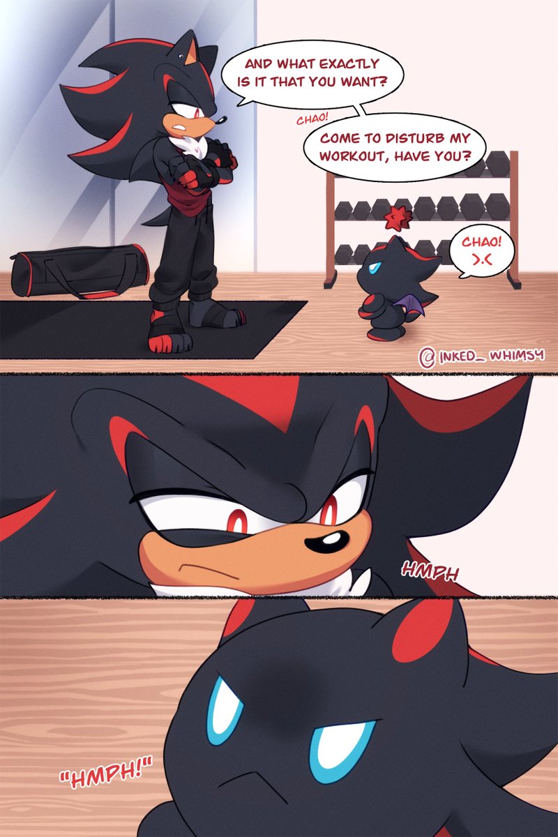 inked_whimsy's tweet image. Popstar x bodyguard AU

Gym buddy

#shadamy