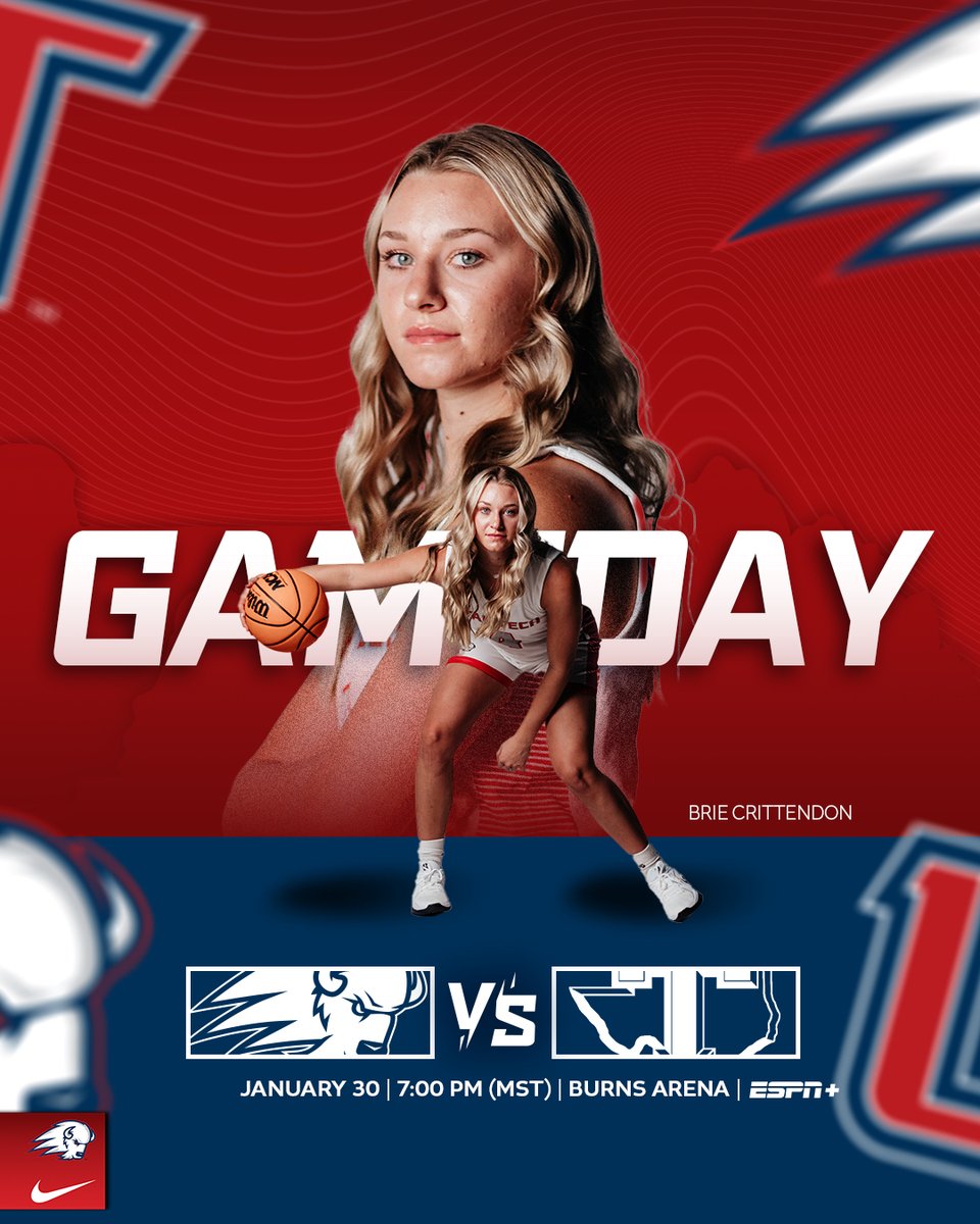 Utah Tech Women's Basketball (@utahtech_wbb) on Twitter photo GAME DAY!!!
π - vs. <a href="/TarletonWBB/">Tarleton State Women's Basketball</a>
β° - 7 p.m. (MT)
π - Burns Arena
πΊ - tinyurl.com/4cjfsw86
π - tinyurl.com/bdfv4tj
#UtahTechBlazers | #WACwbb | #WAChoops GAME DAY!!!
π - vs. <a href="/TarletonWBB/">Tarleton State Women's Basketball</a>
β° - 7 p.m. (MT)
π - Burns Arena
πΊ - tinyurl.com/4cjfsw86
π - tinyurl.com/bdfv4tj
#UtahTechBlazers | #WACwbb | #WAChoops
