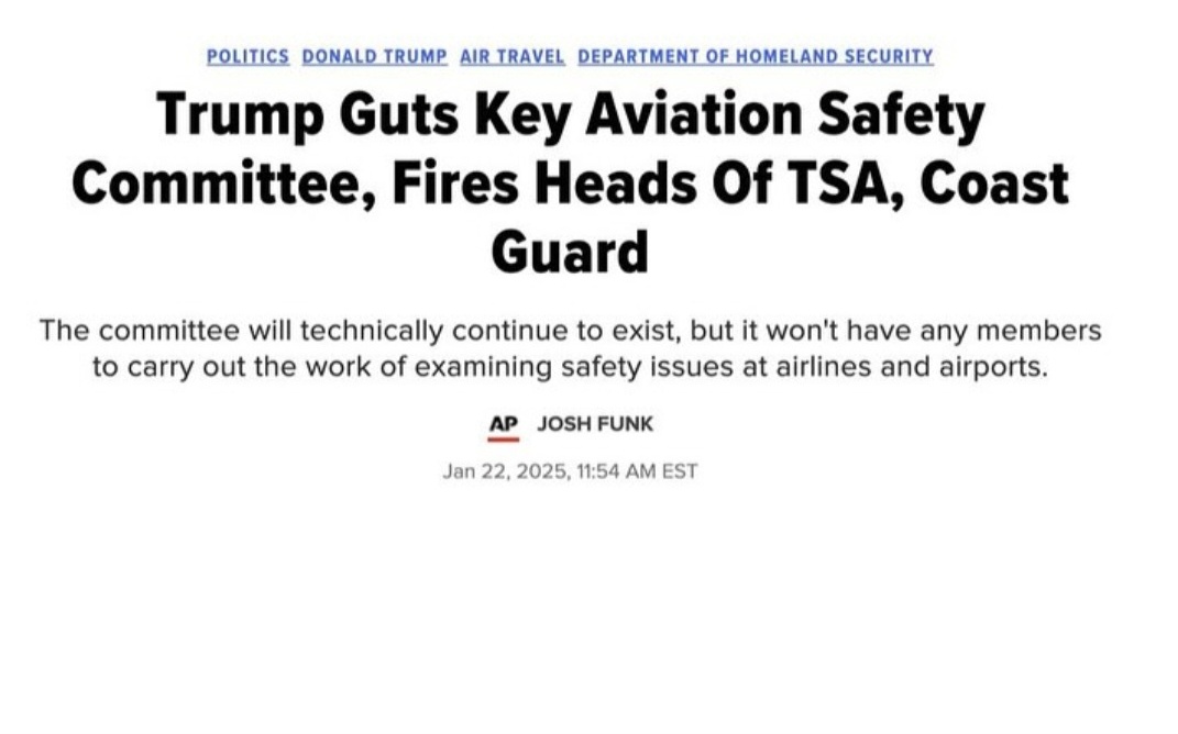 JerryHicksUnite's tweet photo. A vile &amp; grotesque, crass, crude, ignorant man

Trump blaming the plane crash on the FAA’s diversity and inclusion hiring plan for air traffic controllers. 

Inferring that the crash occurred because minorities were hired
https://t.co/KUzc8Phee2
#Trump #planecrash #Washington https://t.co/mfaEWmHFdj