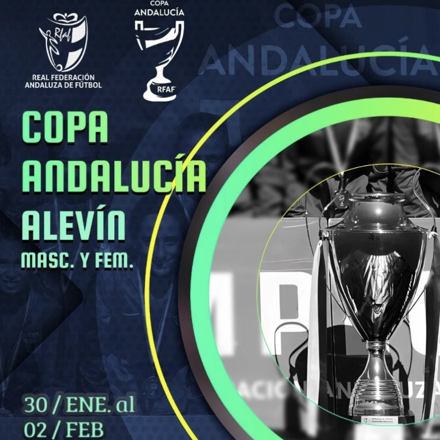 Damos la ENHORABUENA por su participación en la Copa Andalucía alevín con la Selección Cordobesa a los jugadores y jugadoras convocados/as de nuestro Centro, así como a toda la plantilla y cuerpo técnico al completo. 🔝🚀

Es el momento de disfrutar.
¡SUERTE CAMPEONES/AS! ⚽️💪