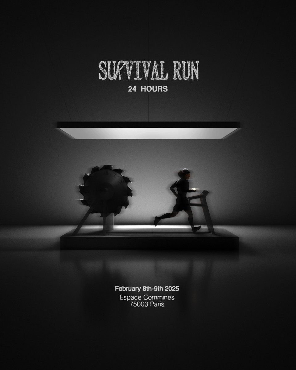 0Riles's tweet image. SURVIVAL RUN - 24 HOURS NONSTOP
Feb 8-9th 2025
RUN.SURVIVALMODE.CO