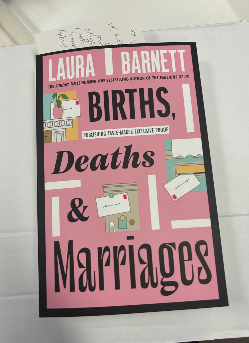 Katya Ellis (@katyaellis_) on Twitter photo not me being a “publishing taste-maker”…. obsessed! THANKS <a href="/hanwints/">Hannah Winter</a> for this gorgy proof of BIRTHS, DEATHS & MARRIAGES which sounds like a bit of me! coming June from <a href="/DoubledayUK/">Doubleday Books</a> 🌱💌 not me being a “publishing taste-maker”…. obsessed! THANKS <a href="/hanwints/">Hannah Winter</a> for this gorgy proof of BIRTHS, DEATHS & MARRIAGES which sounds like a bit of me! coming June from <a href="/DoubledayUK/">Doubleday Books</a> 🌱💌