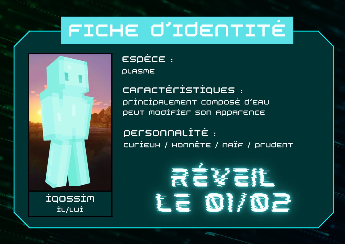 epirrel's tweet image. Reprise des lives samedi à 20h30 ! J'ai le plaisir de participer au serveur FSMP qui lancera sa V3 à 21h ce soir là. Je vous laisse un aperçu de mon personnage :