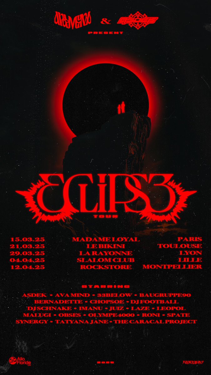 avamind_'s tweet photo. 🌘LEVEZ LES YEUX CAR L'ECLIPSE APPROCHE🌒

🎟️Billeterie ouverte 
https://t.co/1gNalbxE5s https://t.co/DohuDLzGkz