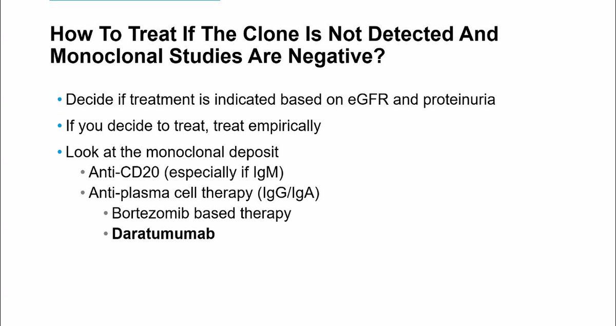 Monoclonal Gammopathy of Renal Significance (MGRS) by the expert <a href="/LadanZand/">Ladan Zand</a> <a href="/MayoClinicNeph/">Mayo Clinic Nephrology</a> 
<a href="/GlomCon/">GlomCon</a> Fellowship Program ⭐️

#Glomlovers #NephX <a href="/jopelina/">Joselyn Reyes Bahamonde</a>