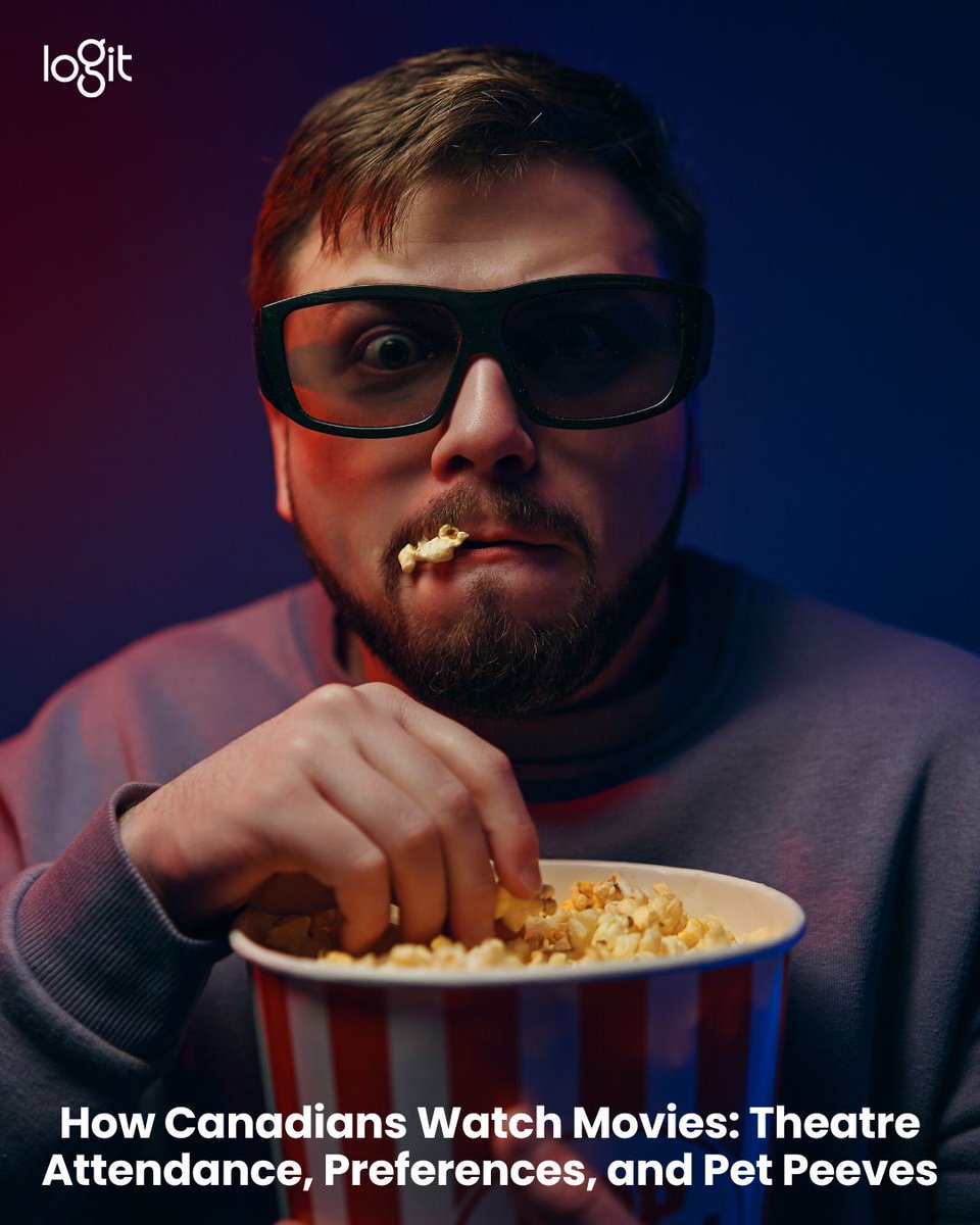 🎬Half of Canadians have been to the movies in the last 6 month but 40% have major pet peeves—talking (40%), cellphone use (25%), and loud eating (10%) top the list. 😤

Read more: bit.ly/3CqYXpd (Read time: 4 mins)

#MovieTrends #SurveyResults #PetPeeves #CanadianHabits