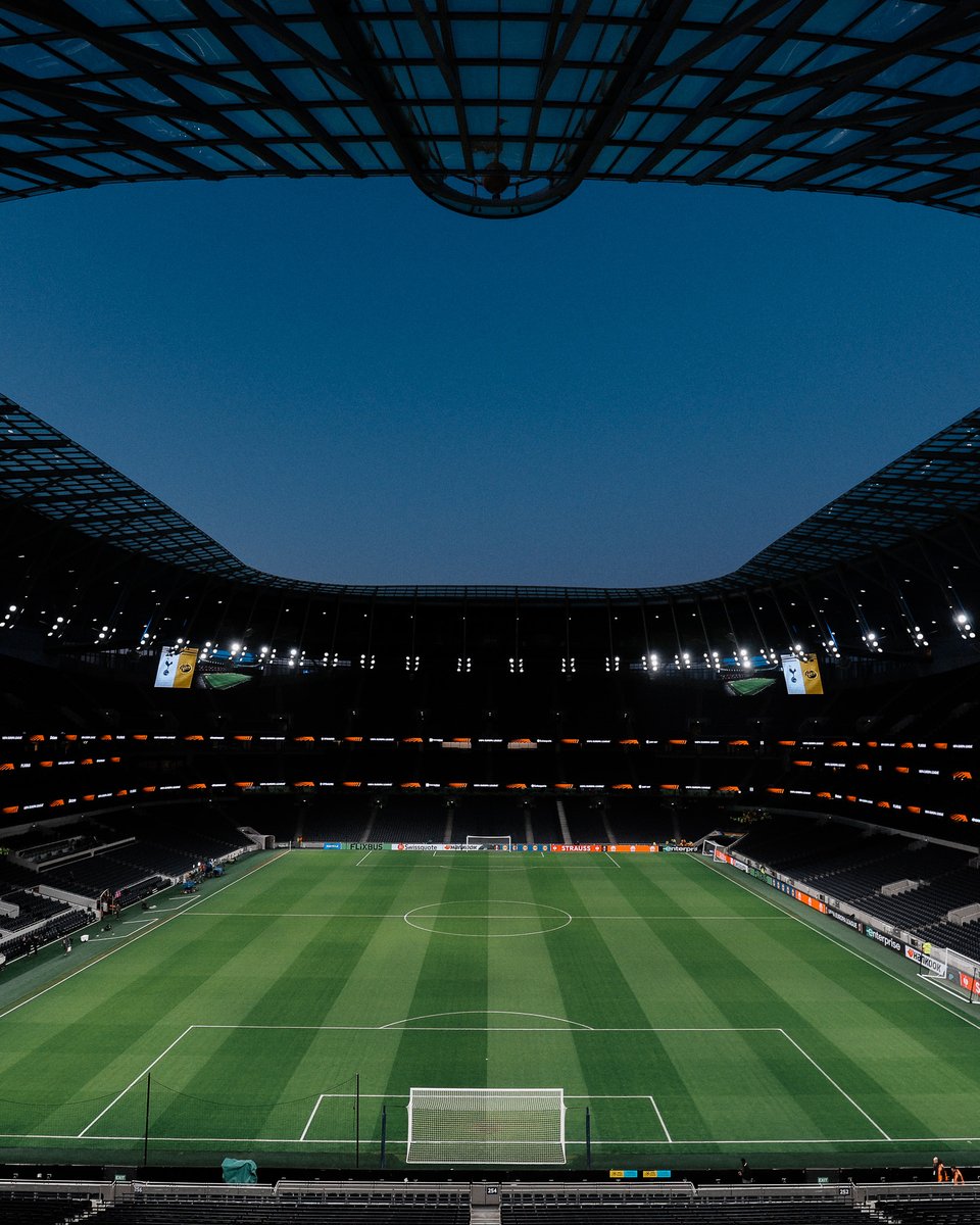 SpursOfficial's tweet image. The stage is set 🏟️