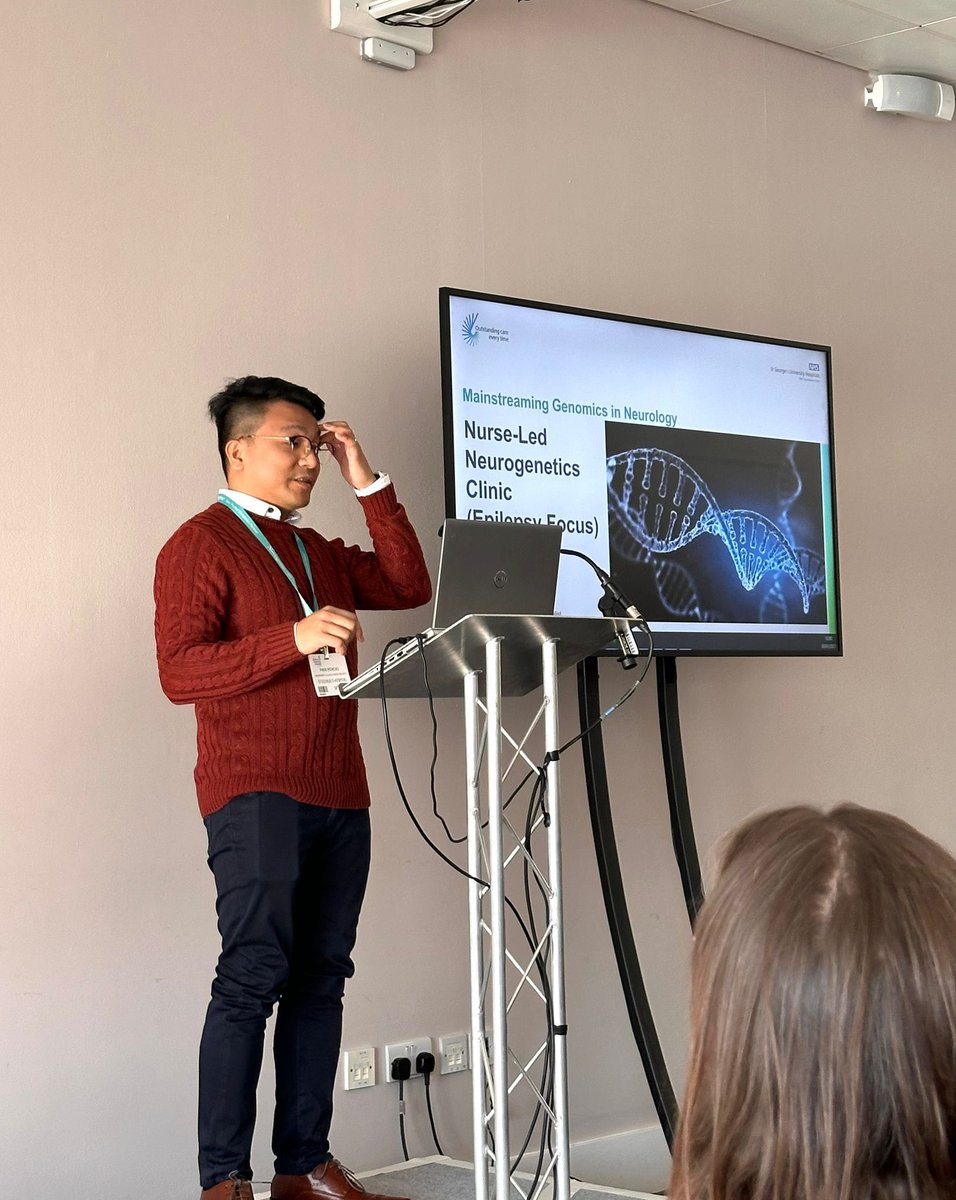 Had a fantastic time presenting the nurse-led neurogenetics clinic. #FOG2025