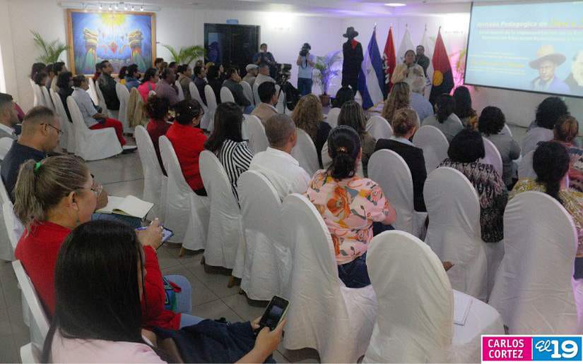 Como parte de la Jornada Pedagógica de Darío a Sandino y en el marco de la Estrategia Nacional de Educación "Bendiciones y Victorias", este jueves 30 de enero el Tecnológico Nacional realizó la Conferencia Magistral “Evaluación Dinámica de los Aprendizajes” en Managua.