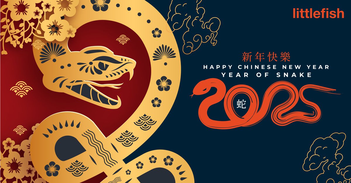 ✨ Happy Chinese New Year 2025! ✨

As we welcome in the Year of the Snake, which symbolises intelligence, intuition and transformation, we embrace new beginnings, prosperity, and success. 🐍🎉

To all those celebrating, may this year bring you joy, good fortune, and harmony. 🧧