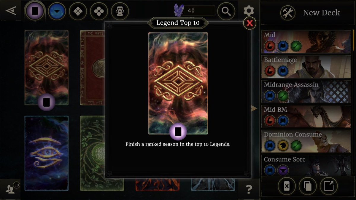 The Elder Scrolls Legends was definitely one of the most influential games of my life. Sad to see it go but the memories gained will be cherished forever. I’m grateful for everyone in the TESL community I was able to intreract with and I hope I cross paths with everyone again.