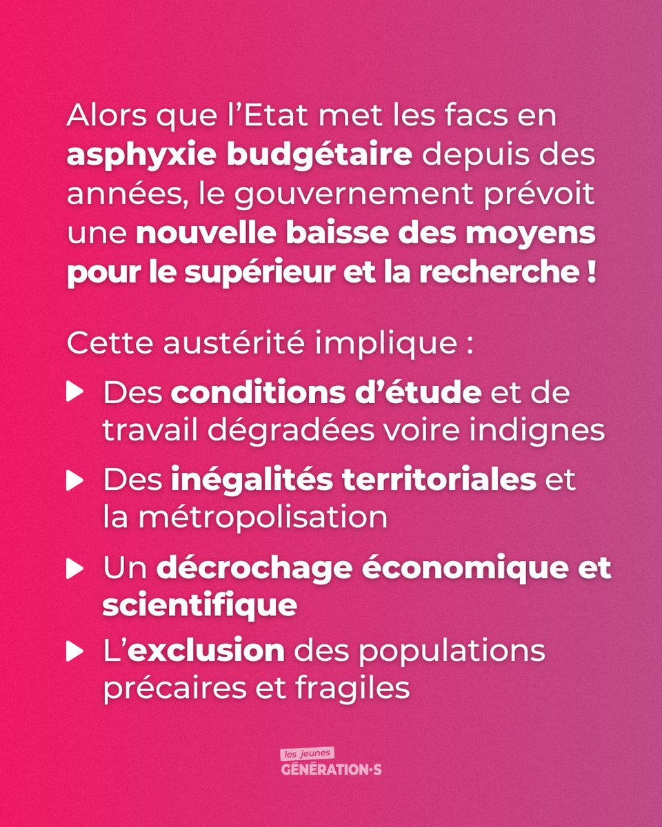 LesJeunesG's tweet image. "Il est temps que l’État retrouve une action digne de ce nom dans le secteur de l'ESR ou qu’il donne les moyens nécessaires aux collectivités territoriales pour compenser."

➡️ Retrouvez la tribune de Juliana San Geroteo, élue @GenerationsMvt : letelegramme.fr/opinions/tribu…