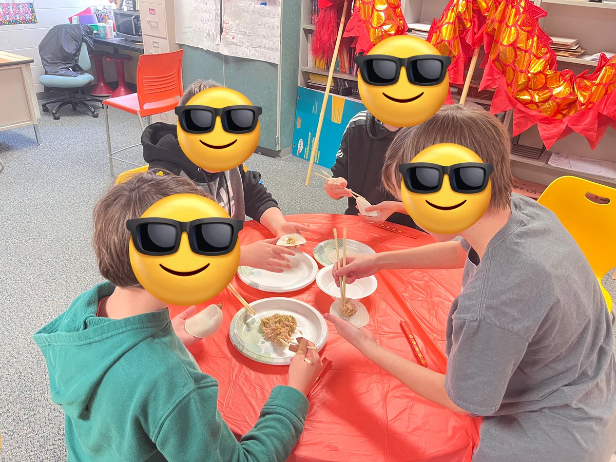 DGong (@carriegonggg) on Twitter photo Happy Chinese New Year! We’re having fun making dumplings today! I’m so amazed at how well my students can use the chopsticks! <a href="/eastcarymiddle/">East Cary Magnet Middle School</a> <a href="/Ndavis615/">Dr. Nikia Davis</a> <a href="/ZhangRzhang/">Rong Zhang</a> <a href="/ParticipateLrng/">Participate Learning</a> Happy Chinese New Year! We’re having fun making dumplings today! I’m so amazed at how well my students can use the chopsticks! <a href="/eastcarymiddle/">East Cary Magnet Middle School</a> <a href="/Ndavis615/">Dr. Nikia Davis</a> <a href="/ZhangRzhang/">Rong Zhang</a> <a href="/ParticipateLrng/">Participate Learning</a>