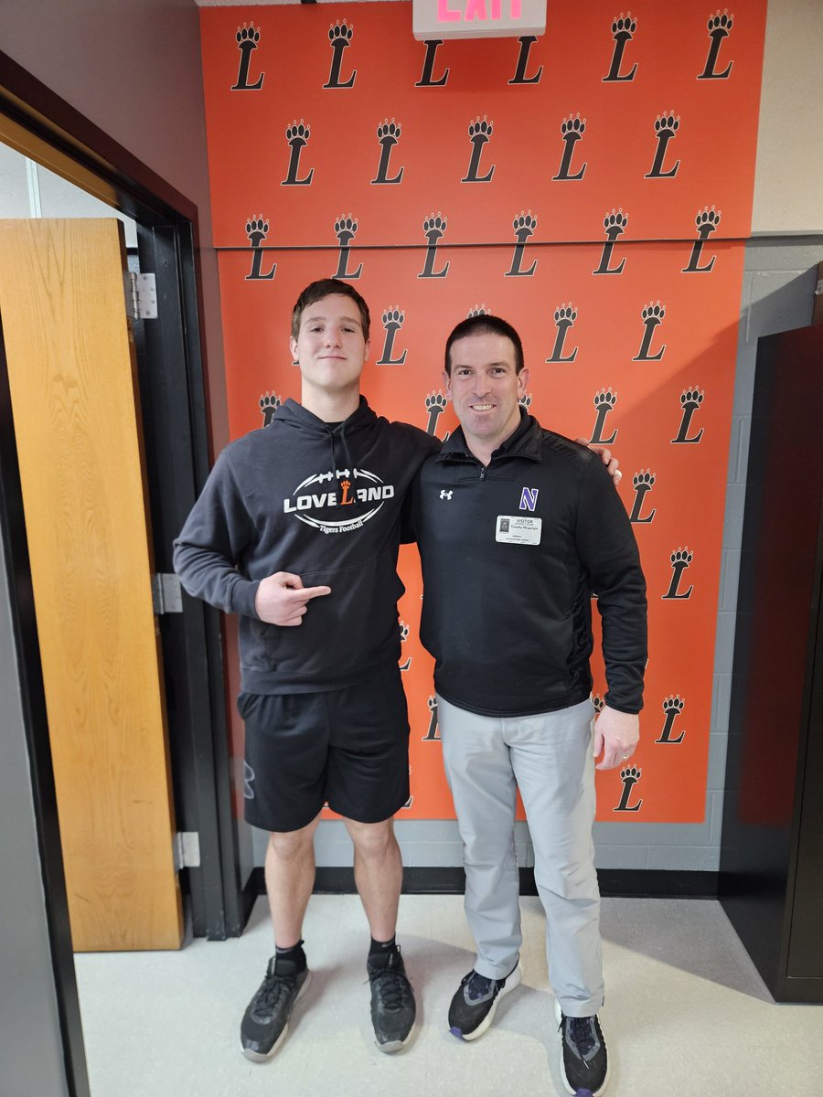 Calvin Lorek (@calvin_lorek) on Twitter photo Thank you <a href="/Coach_McGarigle/">Tim McGarigle</a> for stopping in today to talk to me! Can't wait to get up to campus this spring!
<a href="/LHS_TigerFB/">Loveland Tiger Football</a> <a href="/CoachSmith_9/">Christian Smith</a>
<a href="/_JaredDTucker/">Jared Tucker</a> Thank you <a href="/Coach_McGarigle/">Tim McGarigle</a> for stopping in today to talk to me! Can't wait to get up to campus this spring!
<a href="/LHS_TigerFB/">Loveland Tiger Football</a> <a href="/CoachSmith_9/">Christian Smith</a>
<a href="/_JaredDTucker/">Jared Tucker</a>