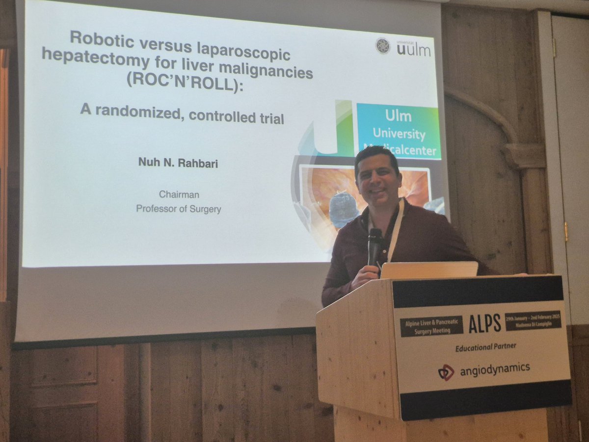 ALPS Meeting (@alpshpb) on Twitter photo <a href="/NuhNRahbari/">Nuh Rahbari</a> from <a href="/UniklinikUlm/">Uniklinik Ulm</a> adds to the international flavour of #ALPS2025 with a detailed account of the superbly named ROC'N'ROLL trial <a href="/NuhNRahbari/">Nuh Rahbari</a> from <a href="/UniklinikUlm/">Uniklinik Ulm</a> adds to the international flavour of #ALPS2025 with a detailed account of the superbly named ROC'N'ROLL trial