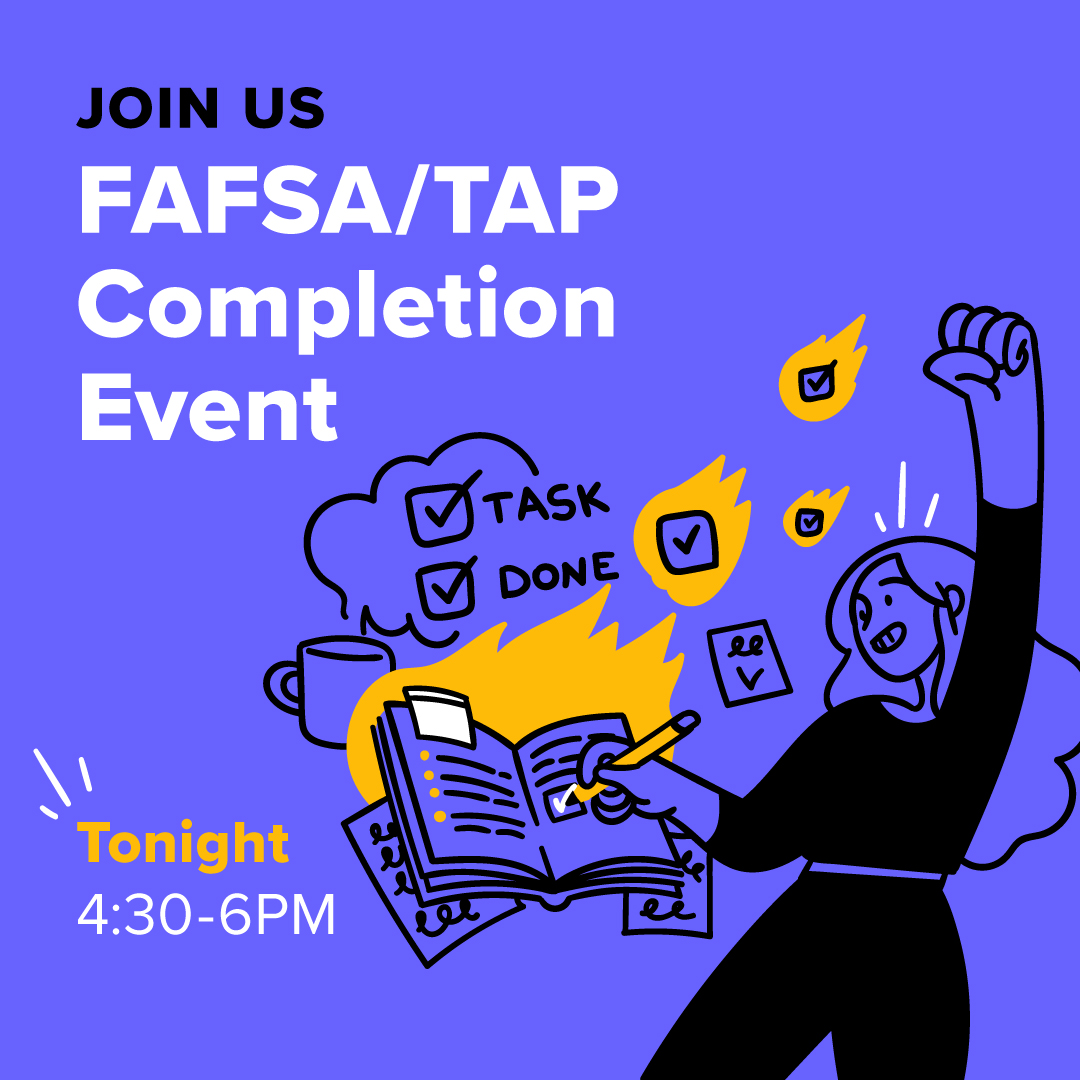 Stuck on your FAFSA or TAP application? We’ve got you! Tonight, join HESC and partner UAspire for a virtual event where financial aid experts will help you through the process. Don’t miss out—secure your spot now! bit.ly/4heMZhD #HESC #UAspire #FinancialAid #FAFSA #TAP