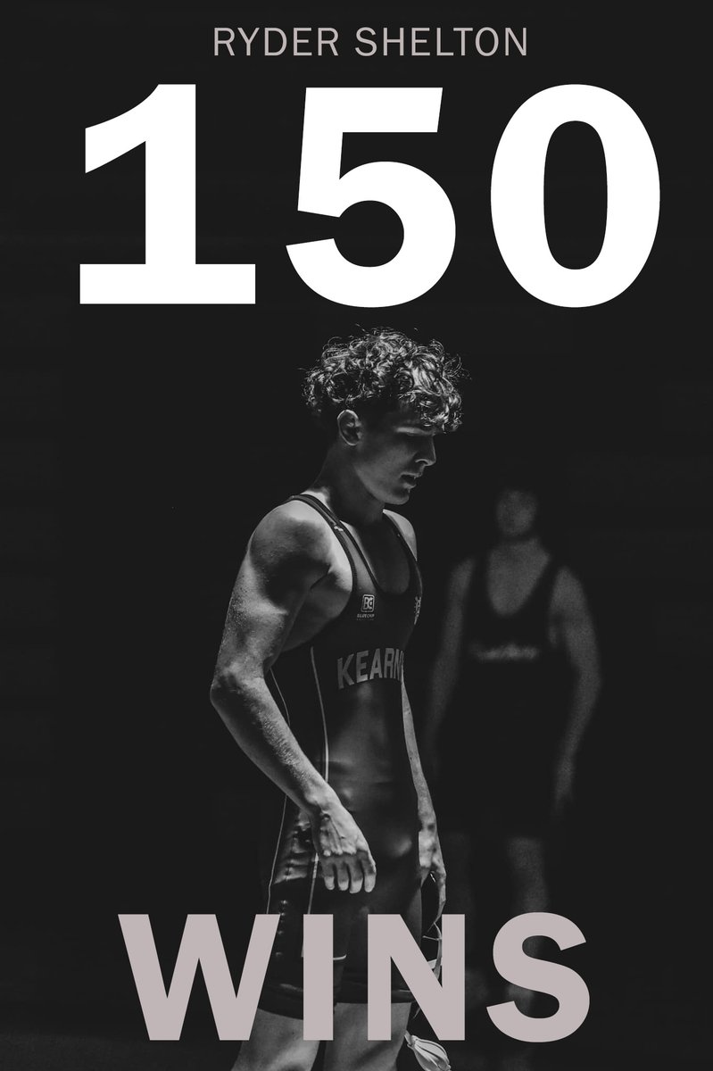 Congrats to Senior Ryder Shelton for picking up Career Win #150! #KMO #BUILD
