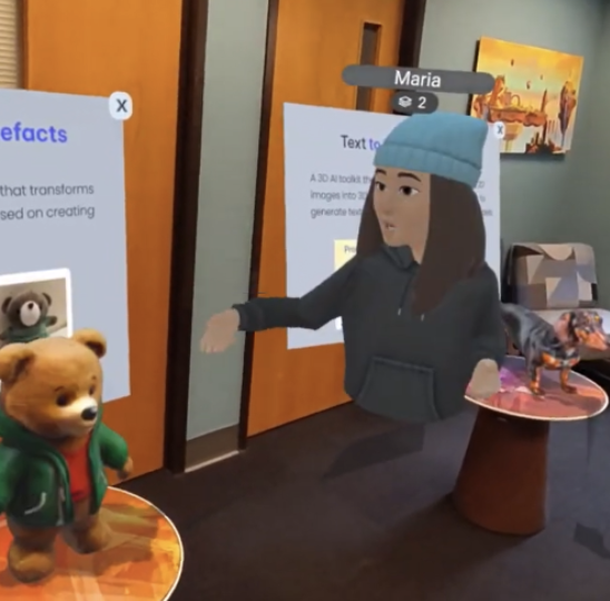 AndyFidel_'s tweet photo. How Bellevue College empowers students with the presentation tools of the future https://t.co/SgljNQhlwH via @ShapesXR 

#SocialXR #SpatialNetworking #EdInVR https://t.co/5zzlevFrFI