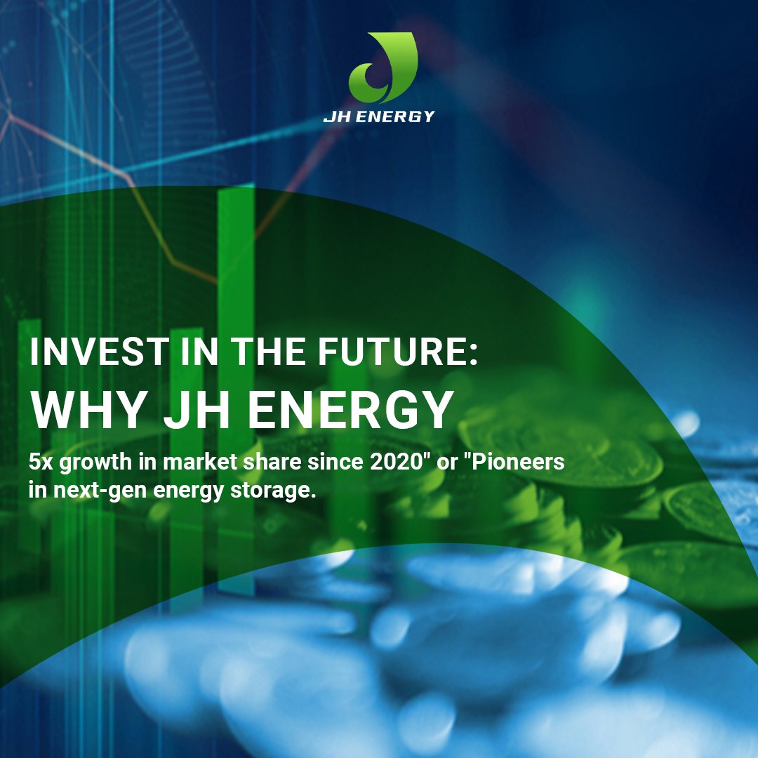 JhCorp6955's tweet photo. 5x growth in market share since 2020" or "Pioneers in next-gen energy storage. 
Find out further information about our services here: https://t.co/orVRutnmJq
#JHEnergyCorp #GlobalEnergySector #DOABlockChad #SPACListing #AIExploration #NanoWaterFlood #GasToPower #EnergyInnovation https://t.co/HT6XSajGS1