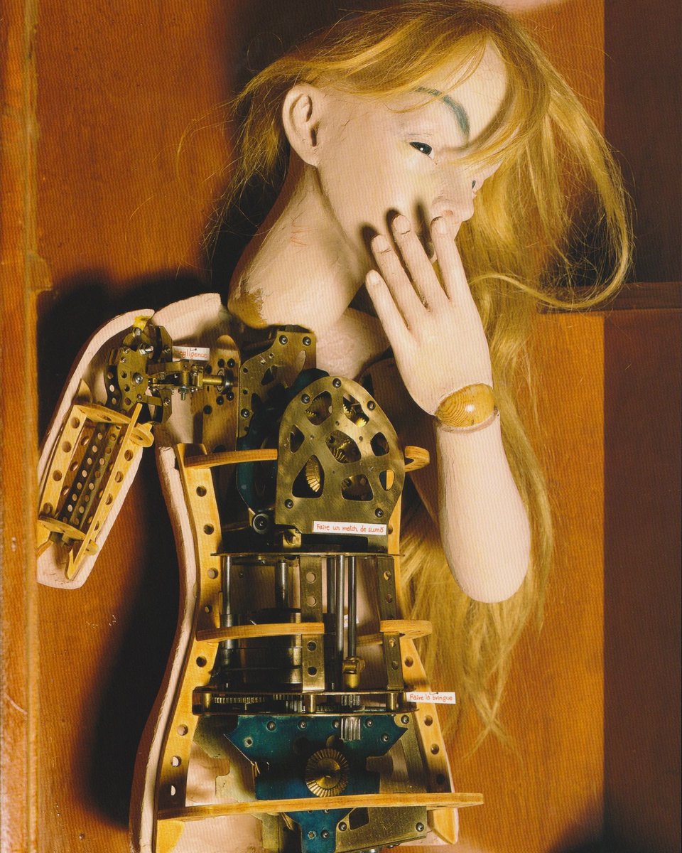 “Mechanical Girl,” Simon Yotsuya, 1983. Scanned by me.