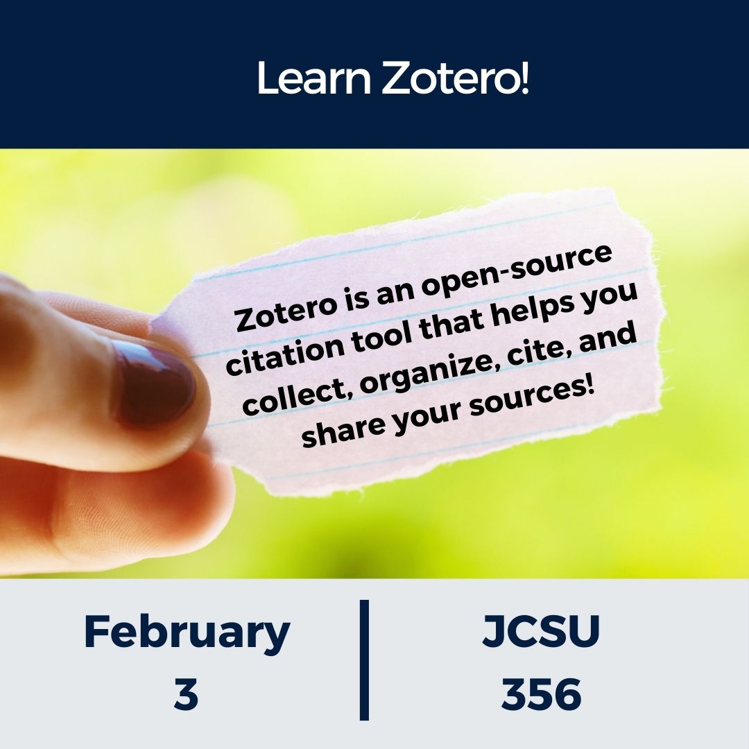 UNR Graduate School (@unrgradschool) on Twitter photo Are you tired of scrambling for references? Want to streamline your research process? Join us for a session on Zotero, the ultimate citation manager! Learn how to effortlessly organize your sources, generate citations, and save time on your thesis or dissertation.
Feb. 3, 12-1 PM Are you tired of scrambling for references? Want to streamline your research process? Join us for a session on Zotero, the ultimate citation manager! Learn how to effortlessly organize your sources, generate citations, and save time on your thesis or dissertation.
Feb. 3, 12-1 PM