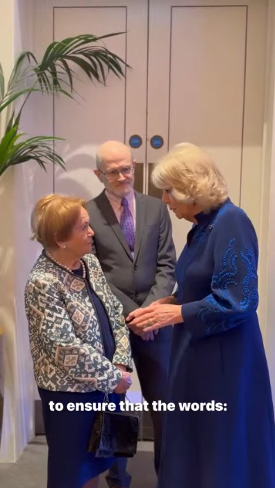 BelsenBook's tweet photo. Some more photos from the @AnneFrankTrust #HMD80 annual lunch #AnneFrank #HMD2025 #BergenBelsen #ForABetterFuture #AnneFrankLunch2025 #QueenCamilla #LeonardBerney https://t.co/JqTUtuBw5v