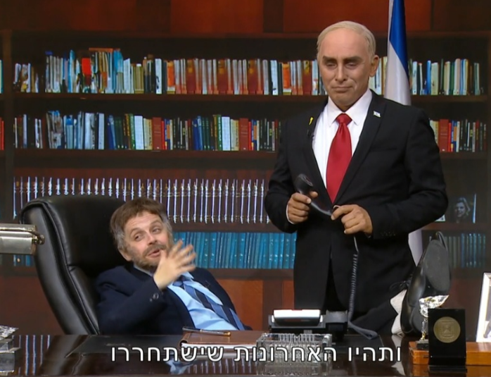 Amigur_Klein's tweet photo. שלום,
מתוך ארץ נהדרת, אתמול.
סמוטריץ' בשיחה עם חטופה משוחררת: ''מי יתן ותהיו האחרונות שישתחררו''
אני חושב שלקרוא להם "מכונת רעל" זה פסה, זו מחמאה עבורם.
התוכנית הזו פשוט מפעל של רעל מזוקק, עטוף בסאטירה, שכל מטרותיו בעיני הן פוליטיות גרידא. https://t.co/2LSwhX69UY