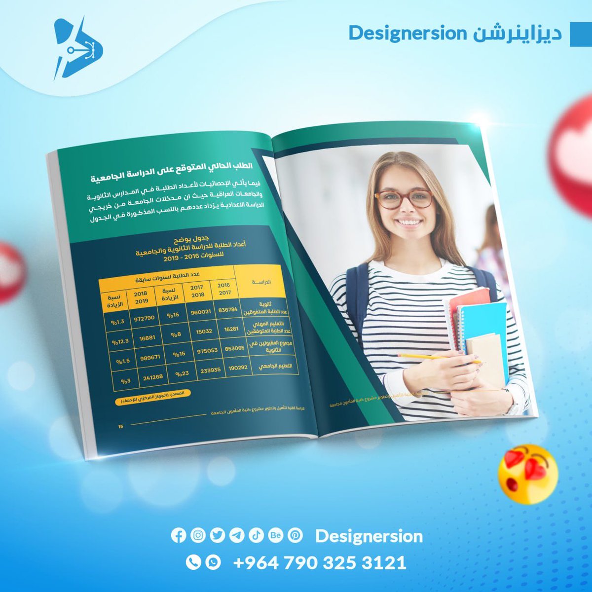 designersion's tweet photo. @m_fekrydesign من أعمالي في تصميم المجلات https://t.co/8IuOk58Deg